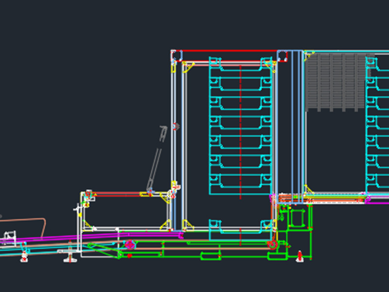 全自动机械式提升堆垛机